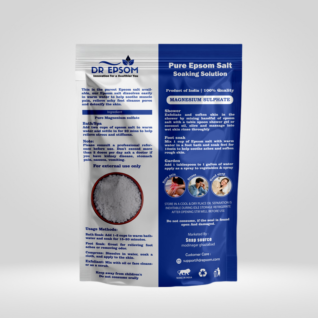 Soothe & Sleep Pure Epsom Salt